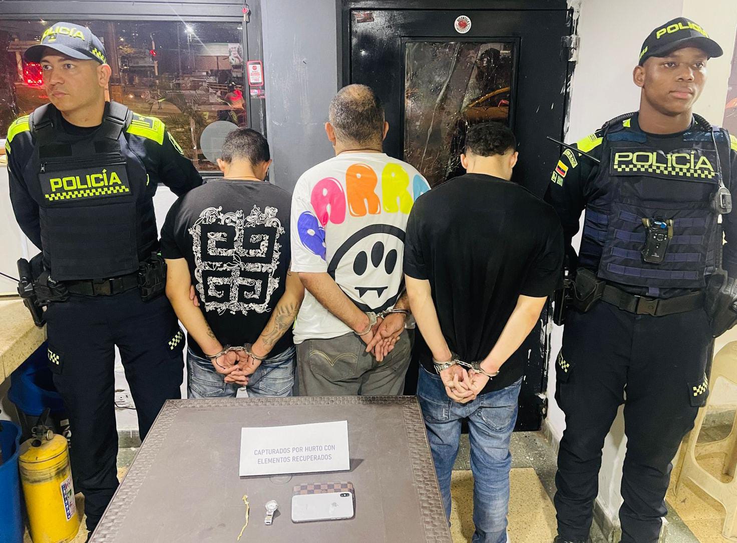 Cayeron cuatro ladrones señalados de hurtar las joyas de una mujer en El Poblado. Avaluadas en $26 millones