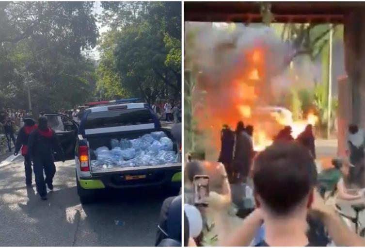 Disparo comprometió el fémur a estudiante que se opuso a los desmanes de encapuchados en la UDA