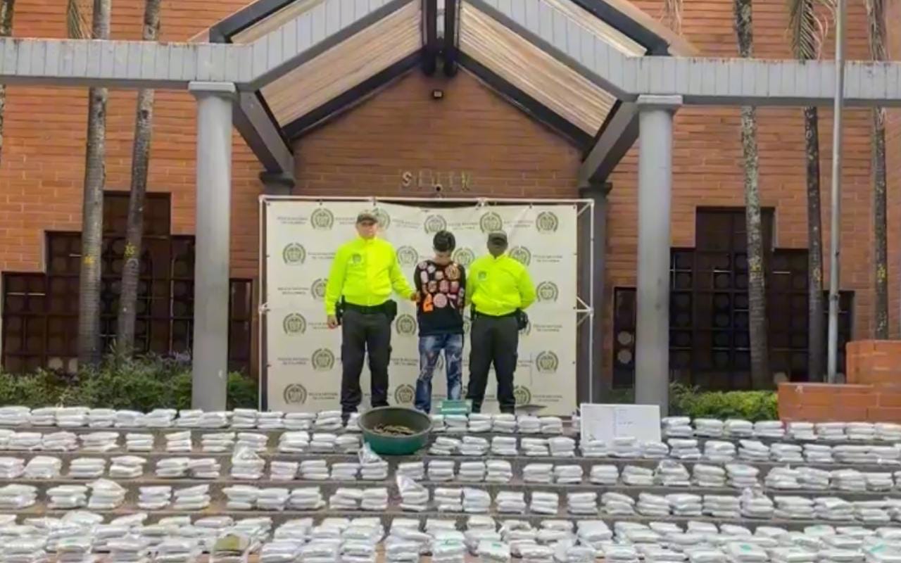 Alucinógeno incautado en Medellín