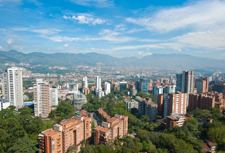 Edificaciones en Medellín