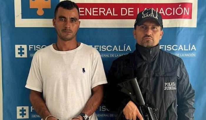 Carlos Amilkar Giraldo González, capturado por extorsión en Antioquia
