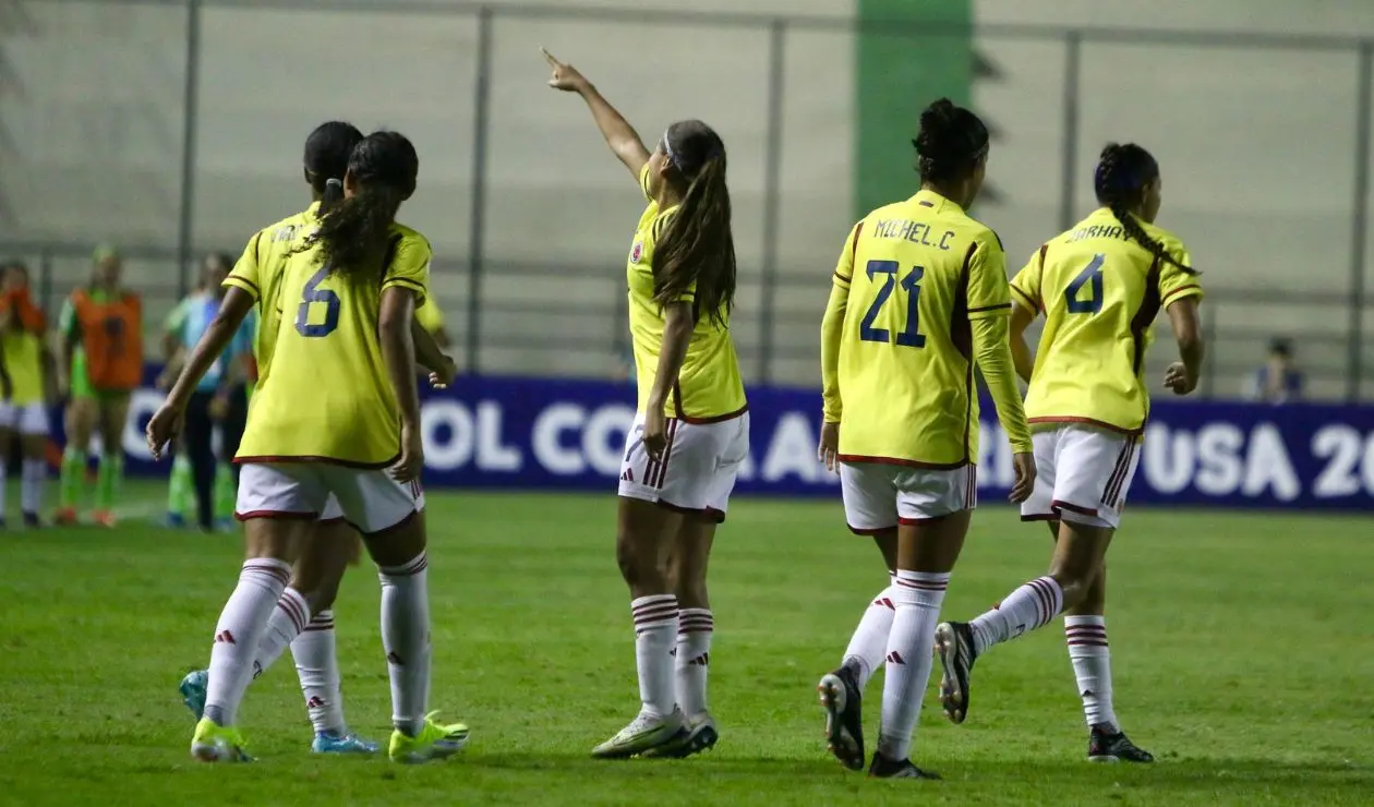 Colombia goleó a Argentina y es favorita en el Sudamericano femenino sub 17