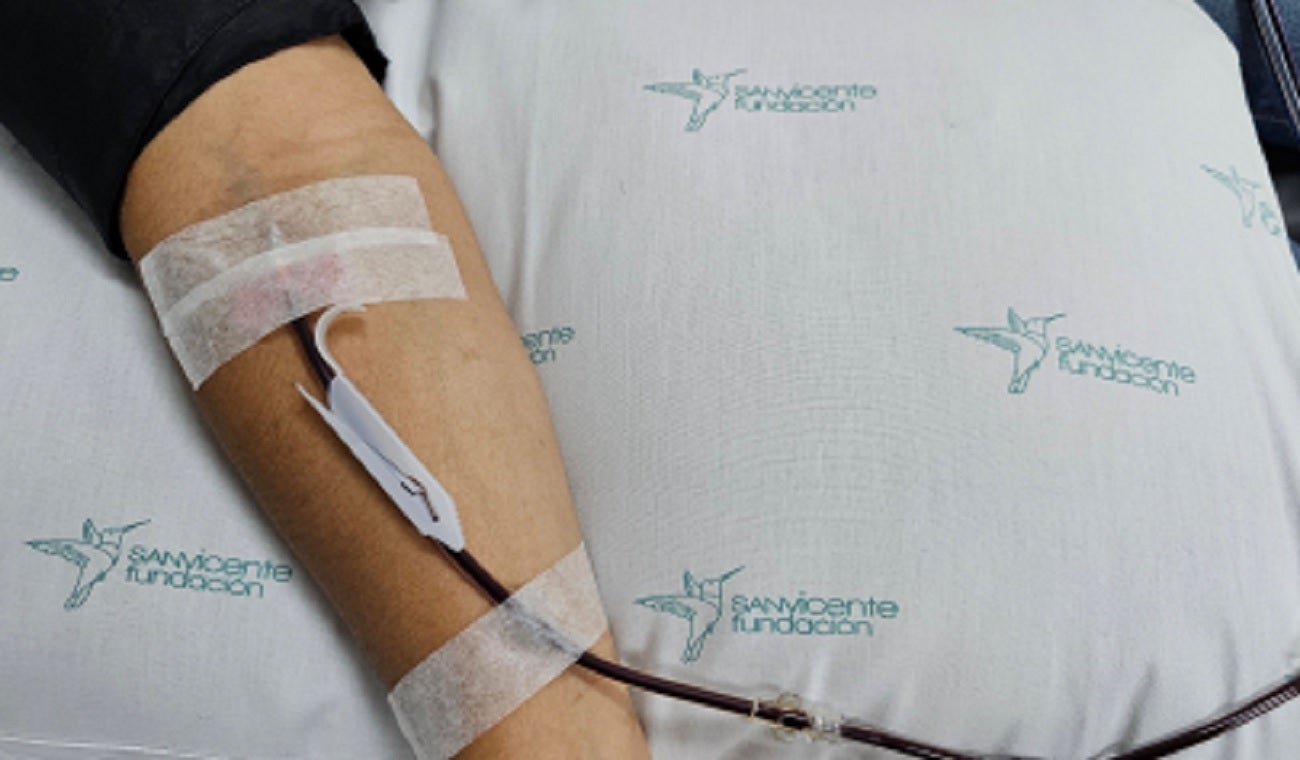 Donantes de sangre en Medellín