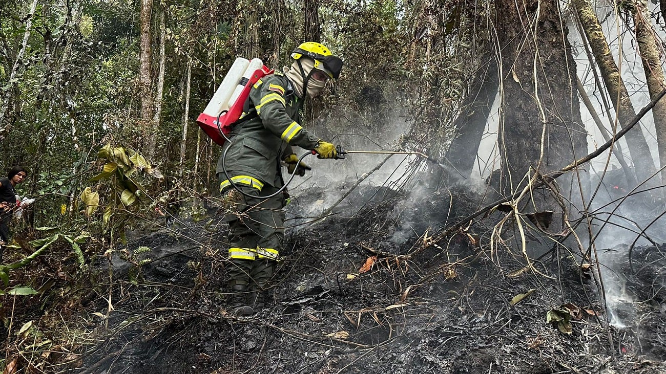 Incendio en Anzá, Antioquia