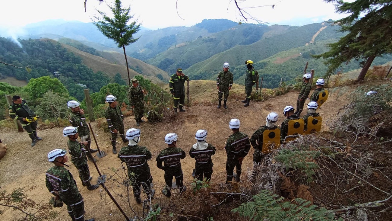 Incendio en Anzá, Antioquia