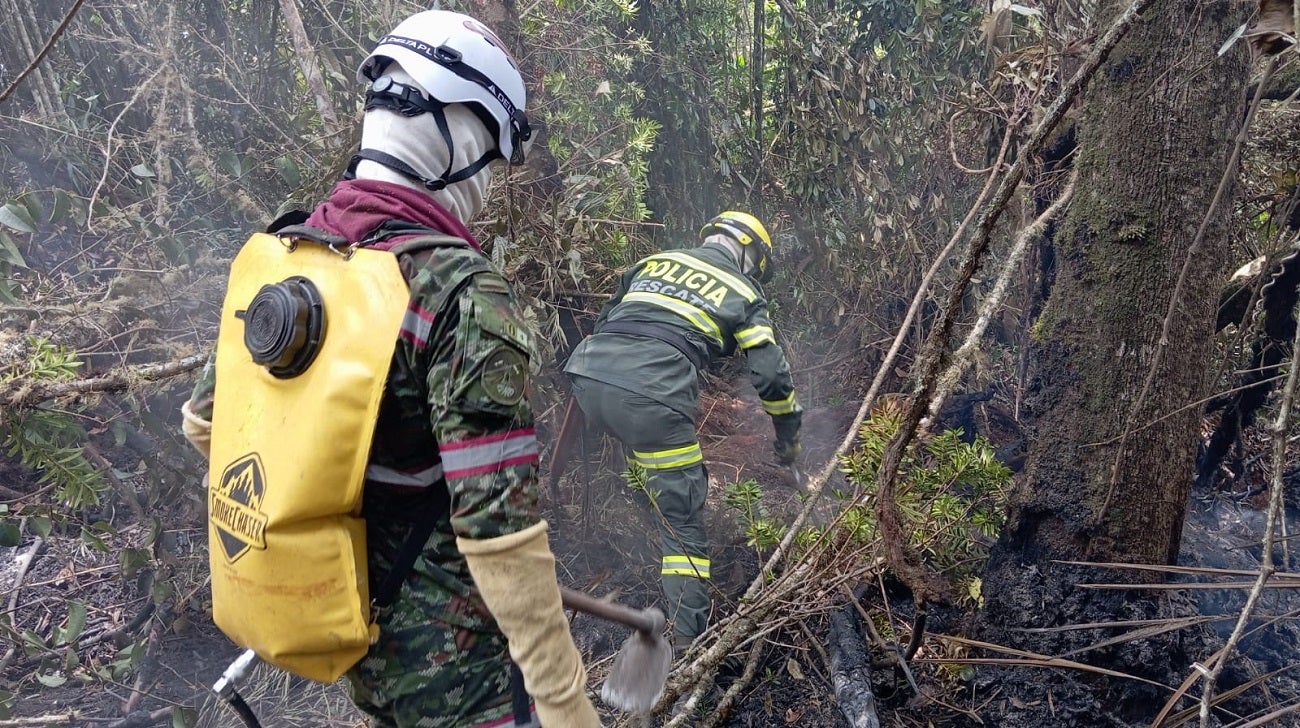 Incendio en Anzá, Antioquia