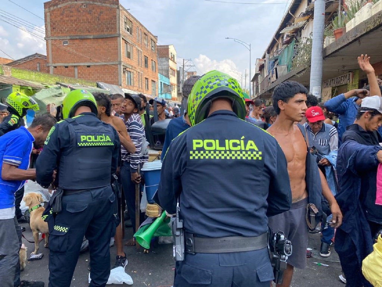 Operativos en el centro de Medellín