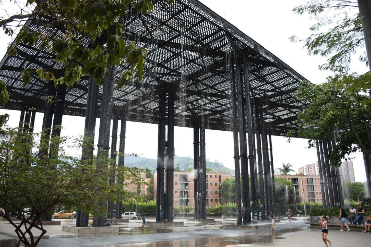 El parque de Las Chimeneas en Itagüí