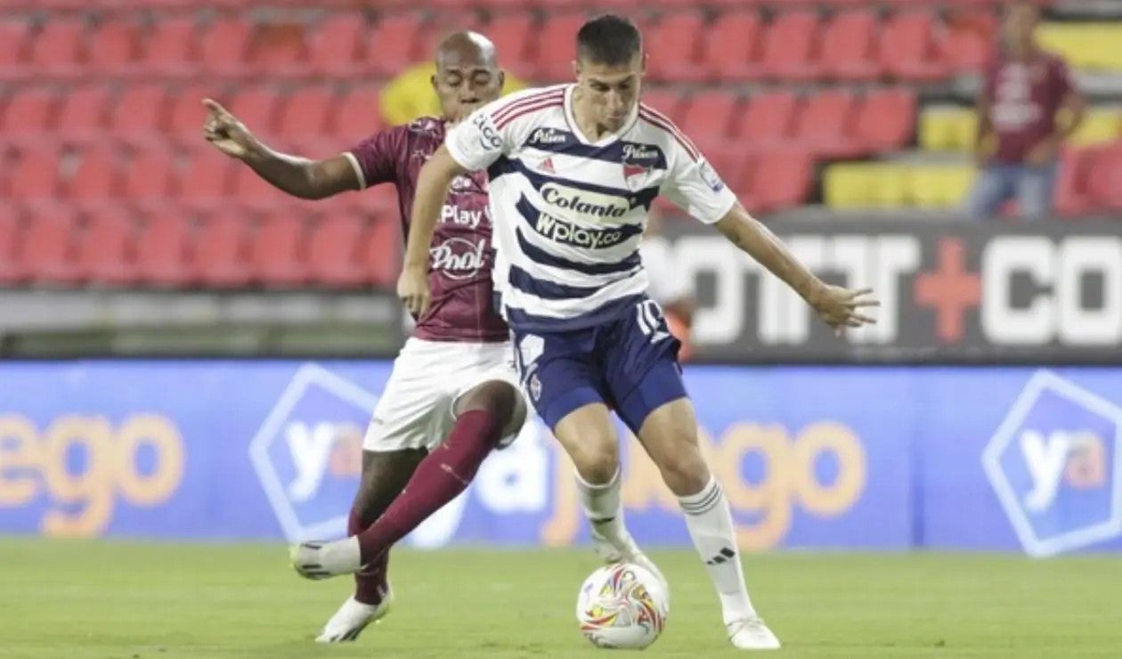 Empate del Tolima y Medellín