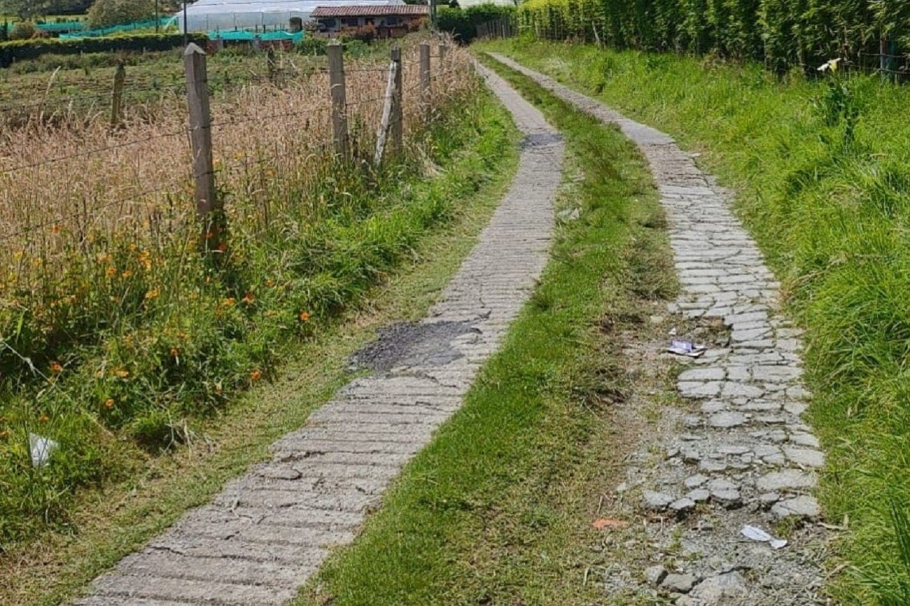 Vías rurales en Envigado