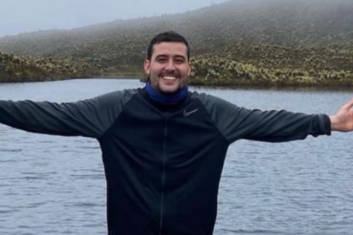 Víctima de accidente de tránsito