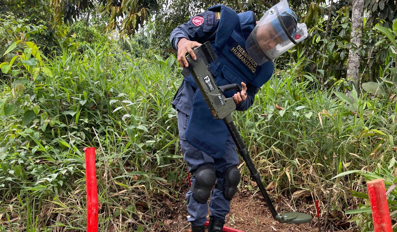 San Carlos libre de sospecha de minas antipersonal tras despeje de 24.000 m²