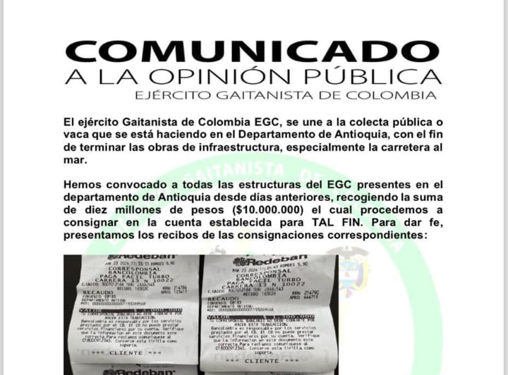 Comunicado de las AGC