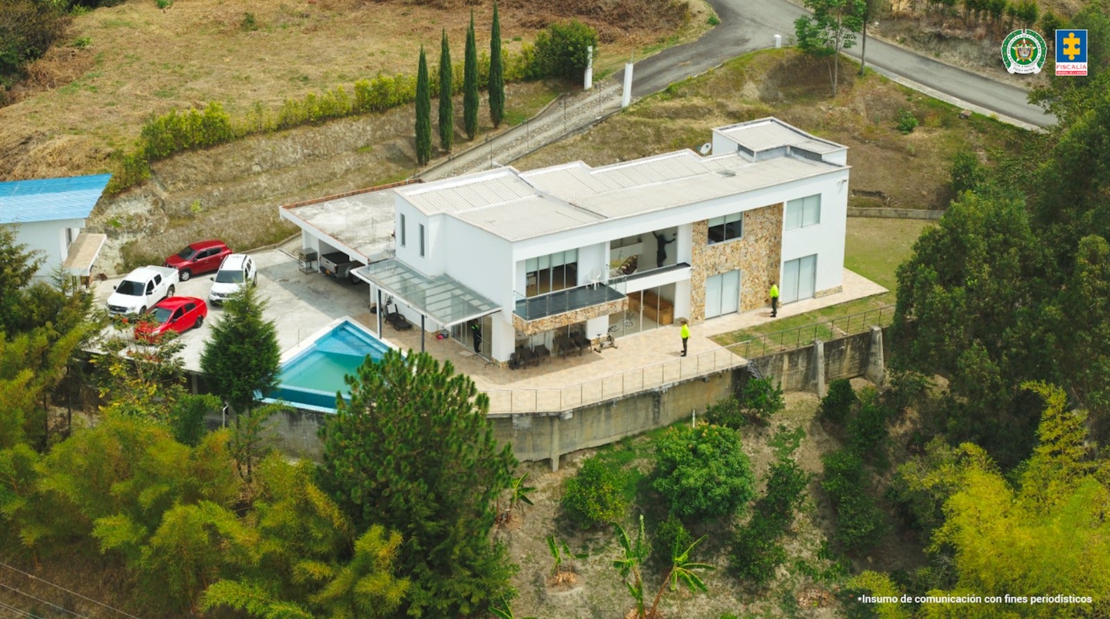 Finca de alias platino en el oriente antioqueño