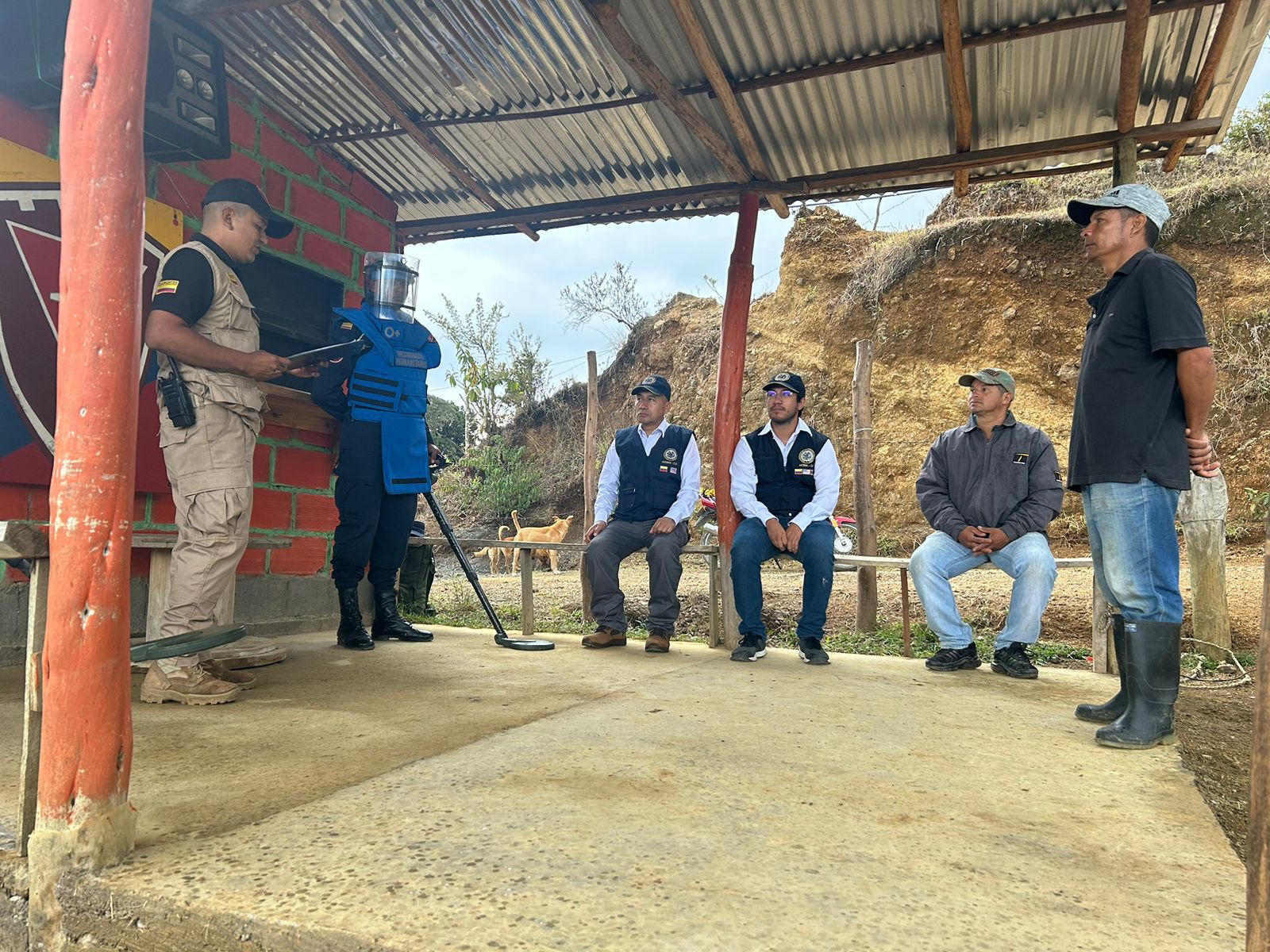 Santa Fe de Antioquia es libre de sospecha de minas antipersonal. El Ejército Nacional entregó 15.372 metros cuadrados