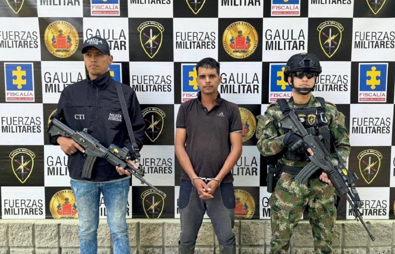 Captura de Carlos Mario Areiza Jaramillo, alias Corozo, en Antioquia