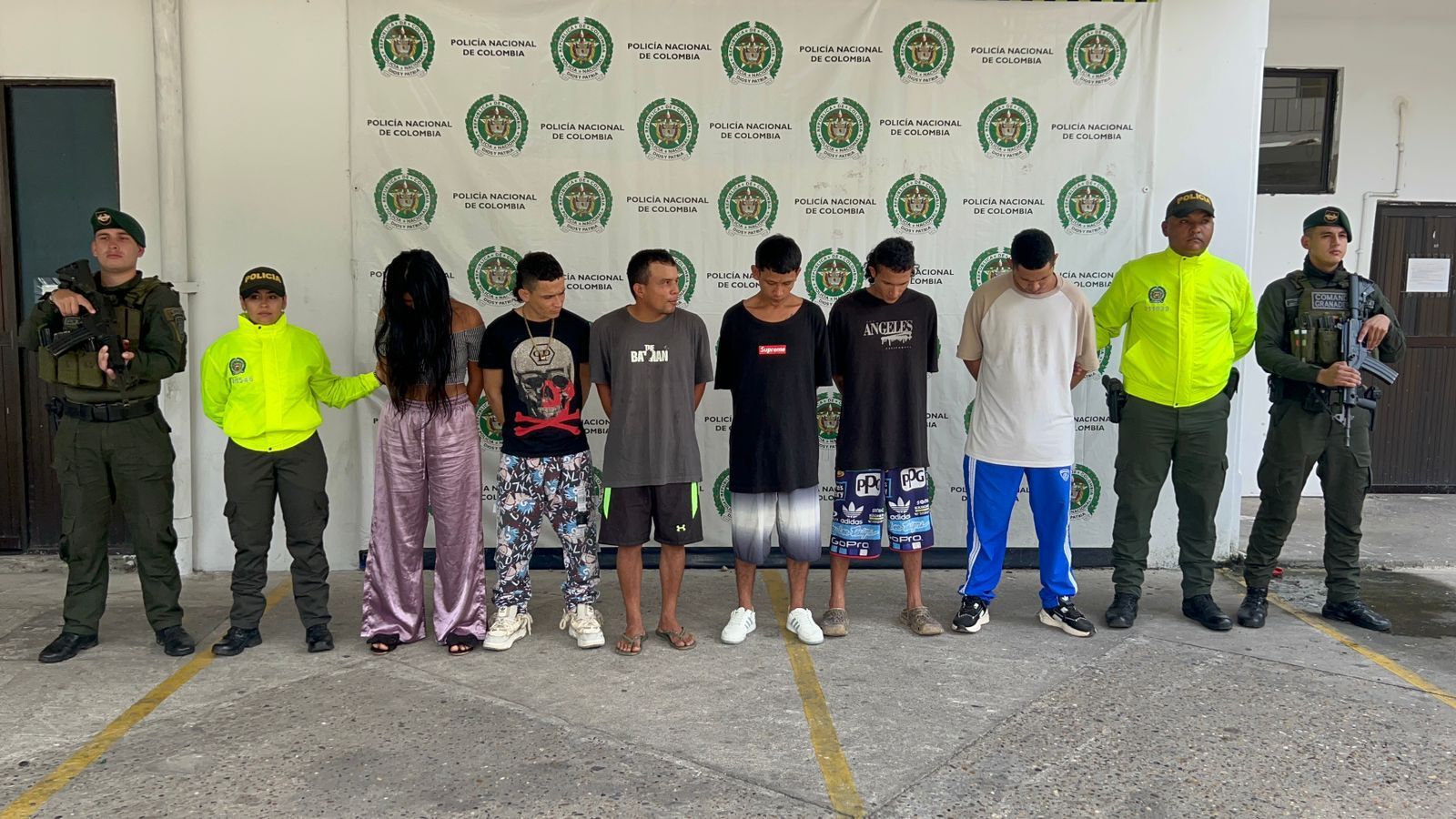 capturados en Yondó