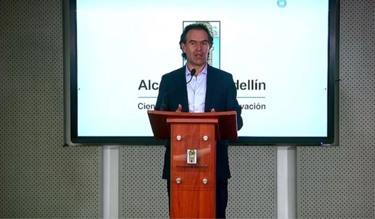 Federico Gutiérrez, alcalde de Medellín.