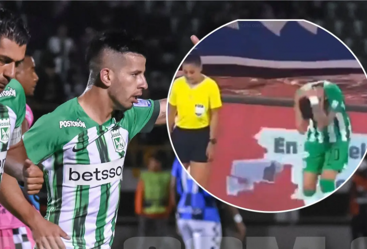Agresión a Pablo Cepelini : Jugador de Atlético Nacional