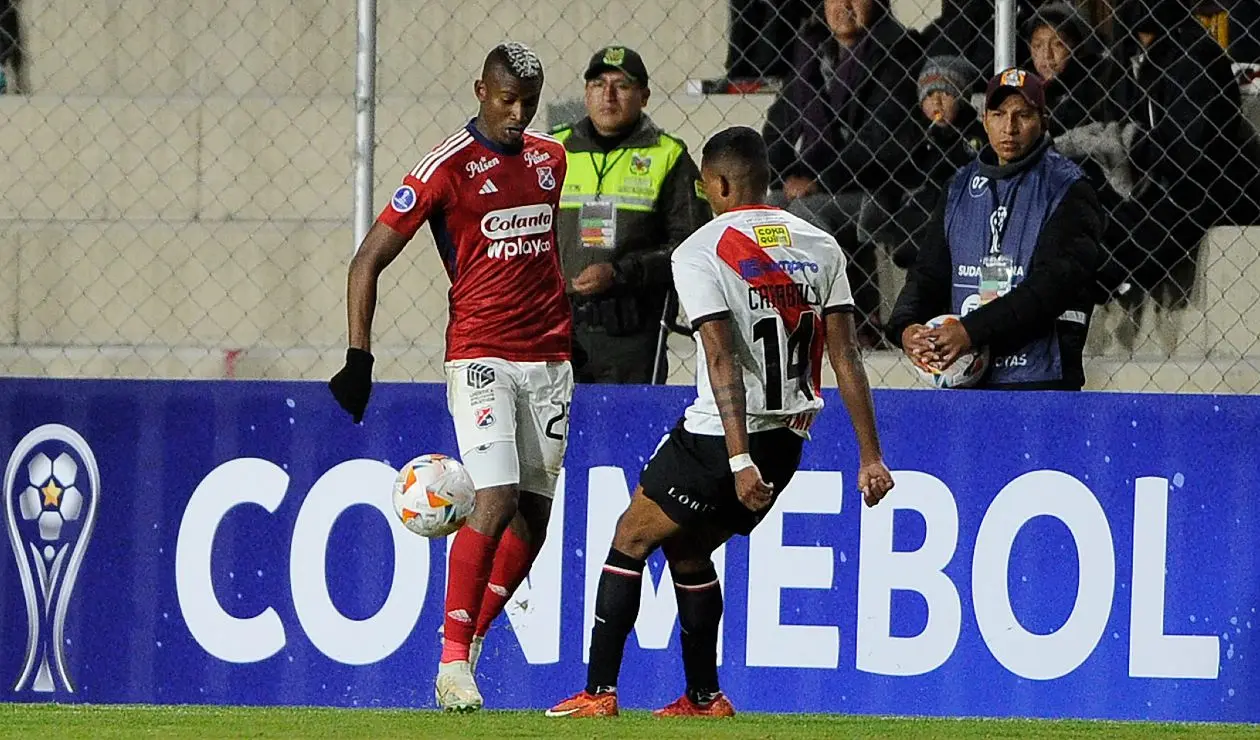 Tabla de posiciones del Medellín tras fecha 1 de Copa Sudamericana