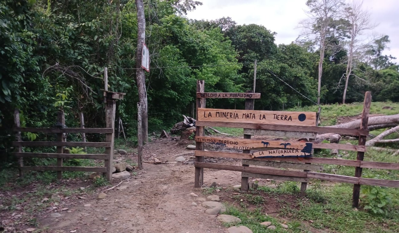 Predio Las Delicias, Comunidad de Paz de San José de Apartadó