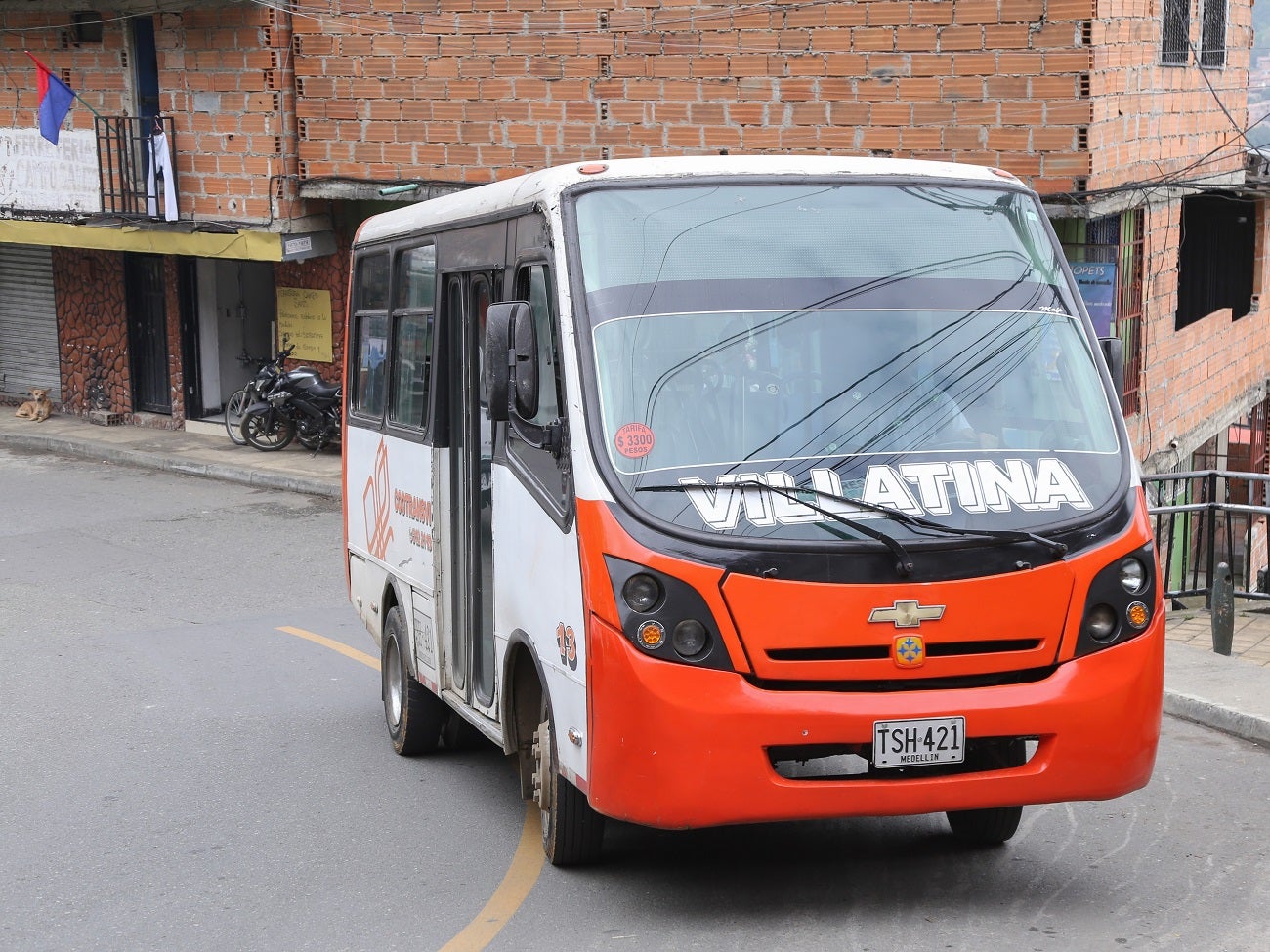 La ruta 107 de Cootransvi en Medellín