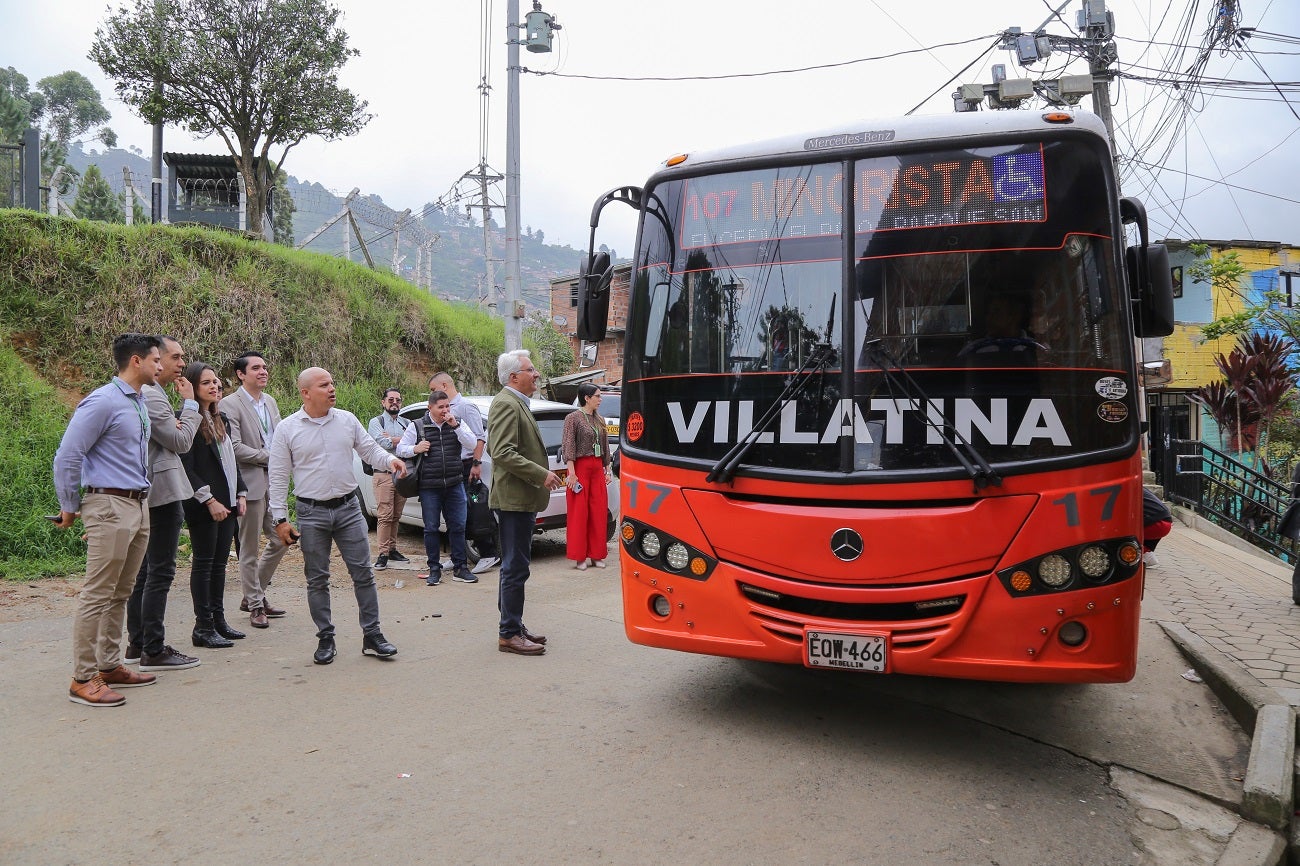 La ruta 107 de Cootransvi en Medellín