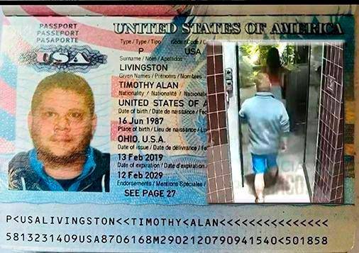 Pedófilo estadounidense Timothy Livingston