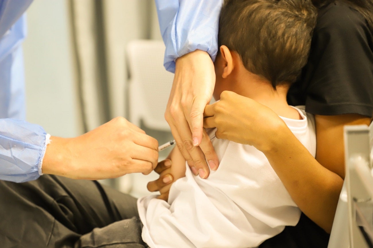 Vacunación en Medellín