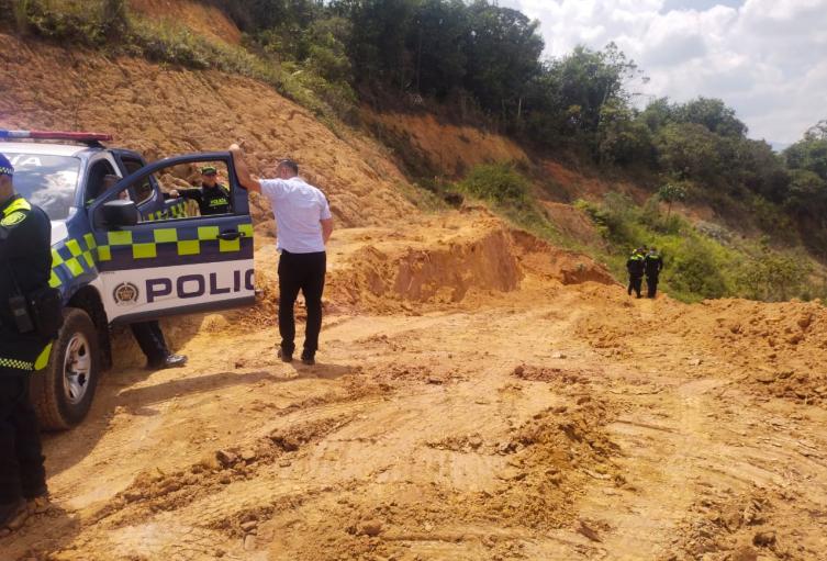 Hallaron restos óseos en el corregimiento de Altavista de Medellín