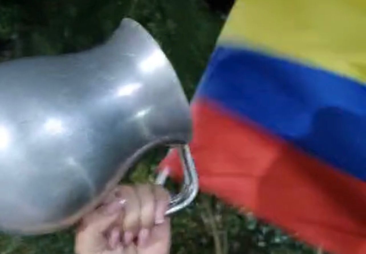 Cacerolazo en Medellín