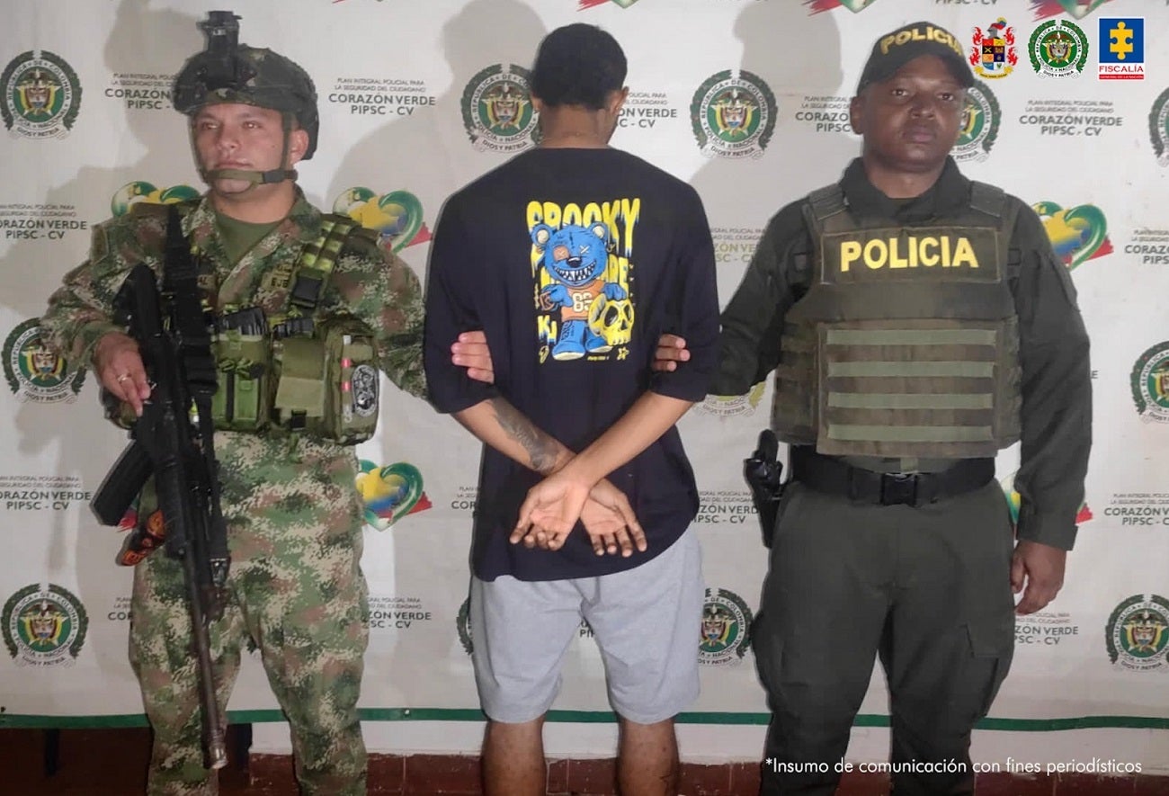 Captura de Sebastián Tovar Rodríguez, por el homicidio de un médico en Turbo, Antioquia