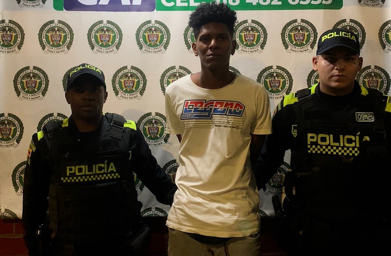 Eduar Mateo Estrada Ibargüen, capturado por homicidio en Apartadó, Antioquia