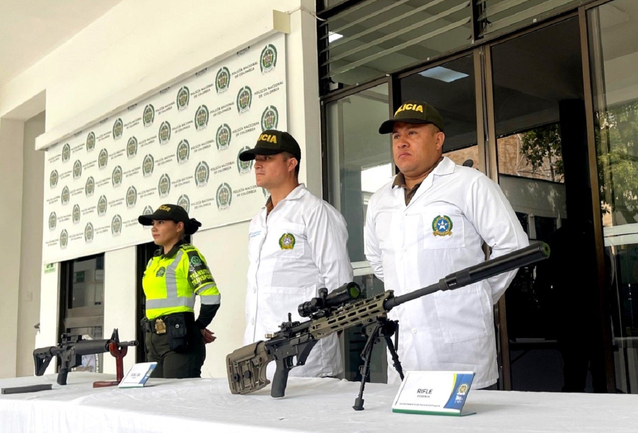 Incautadas armas de alto alcance en Antioquia