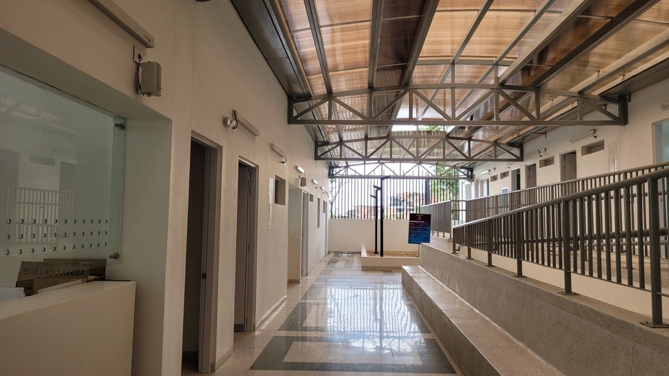 El centro de salud La Cruz en Medellín