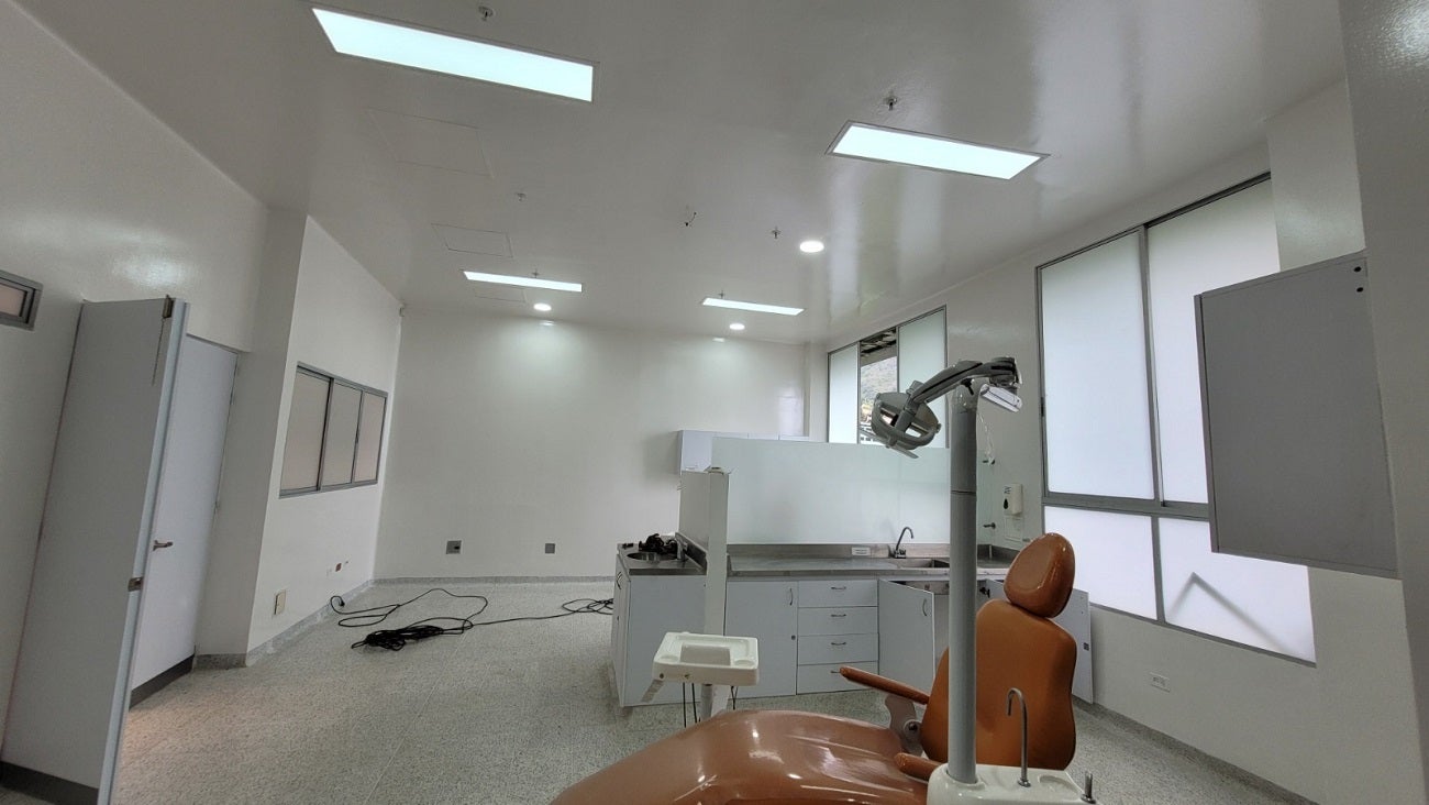 El centro de salud La Cruz en Medellín