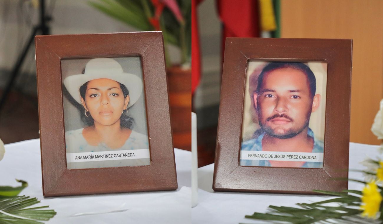 Ana María Martínez y Fernando de Jesús Pérez