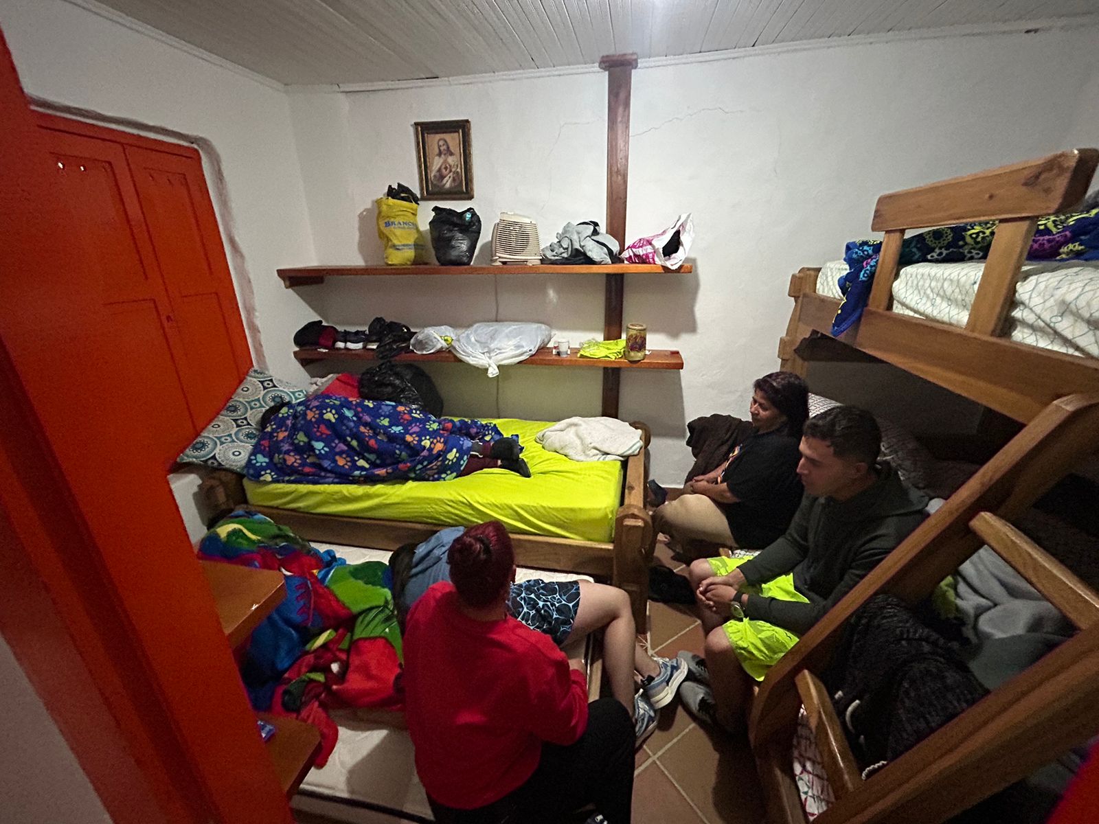 Afectados por deslizamiento de Montebello