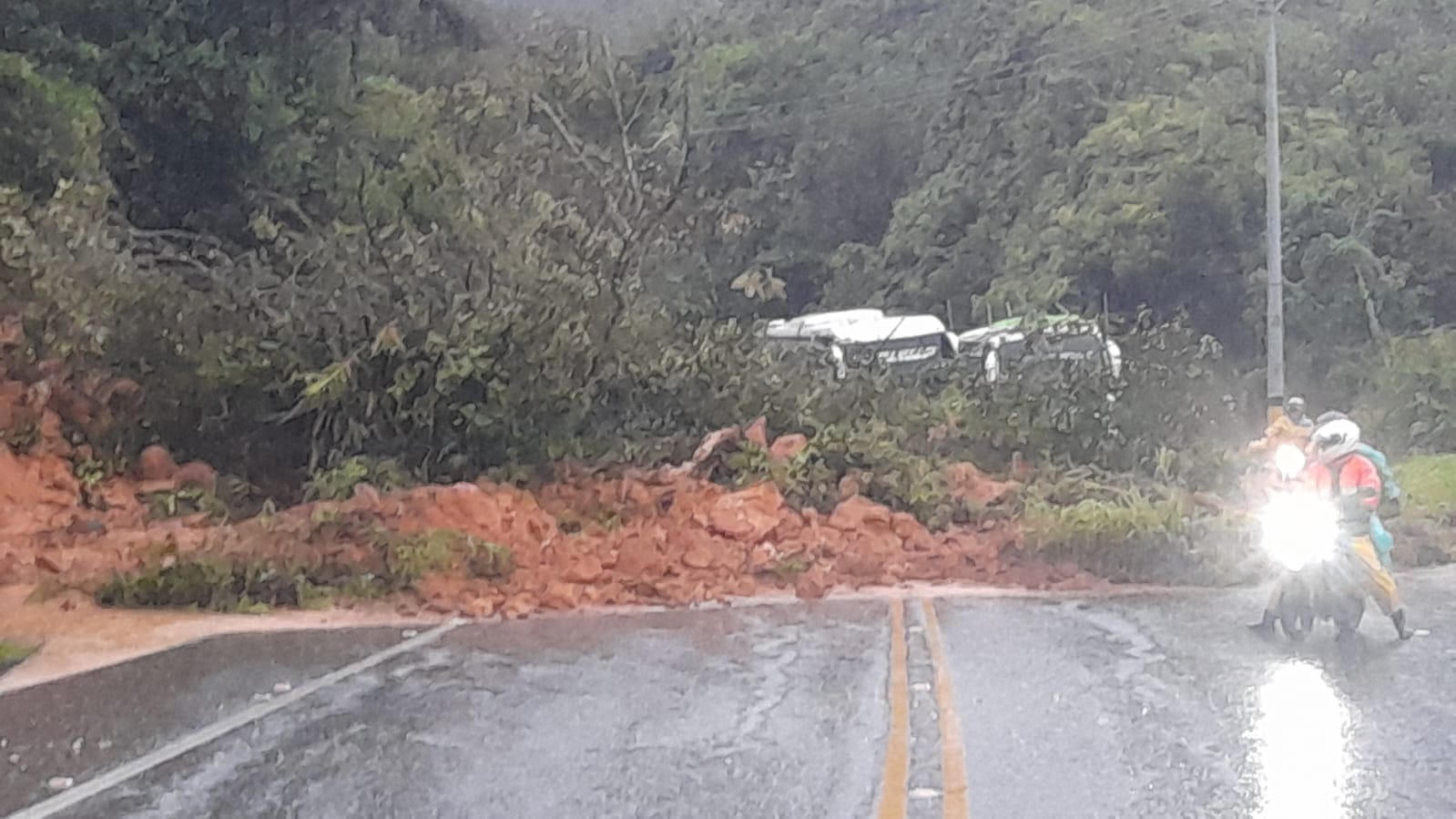 Cierre de la vía Medellín - Bogotá