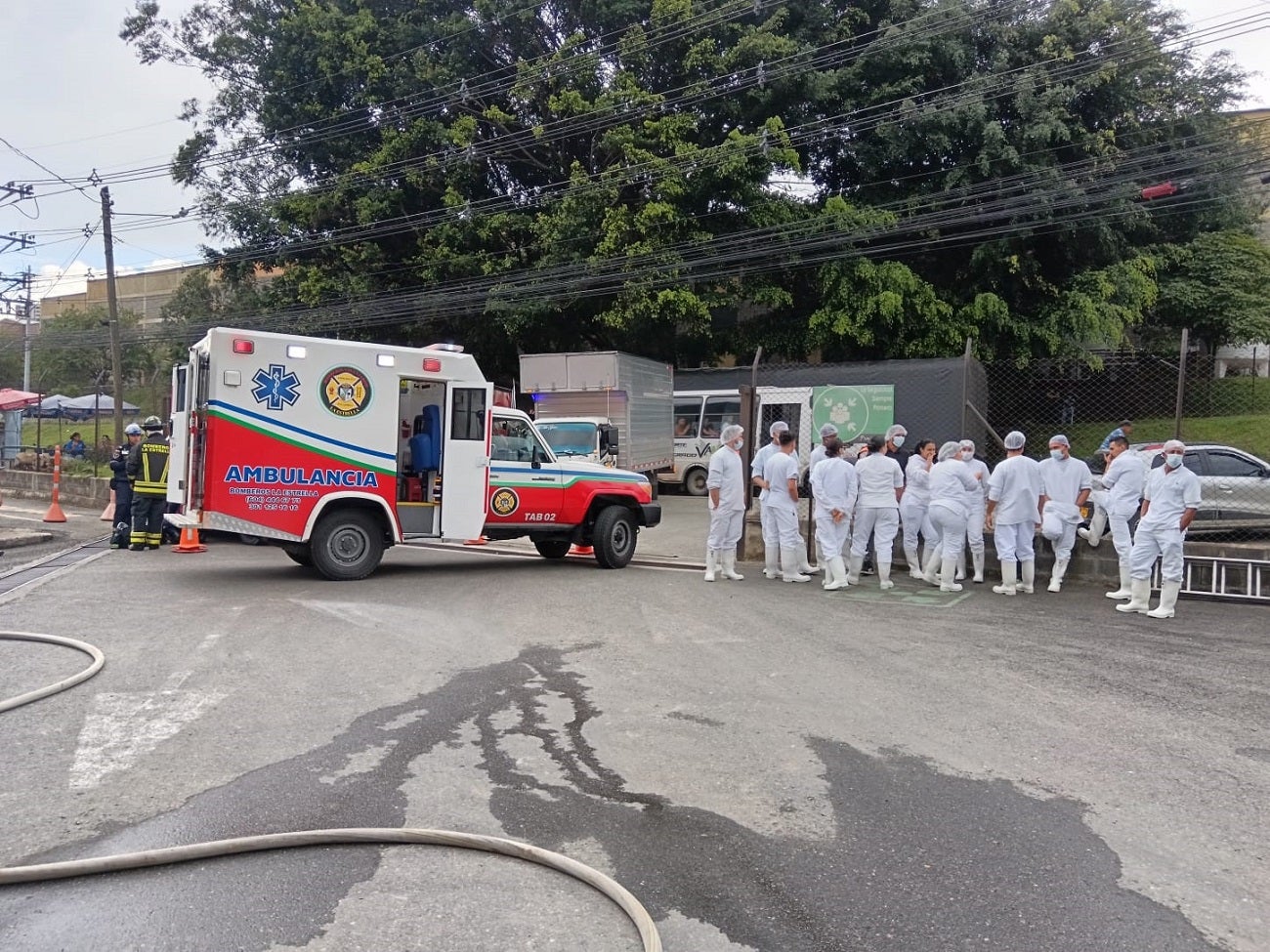Incendio en La Estrella