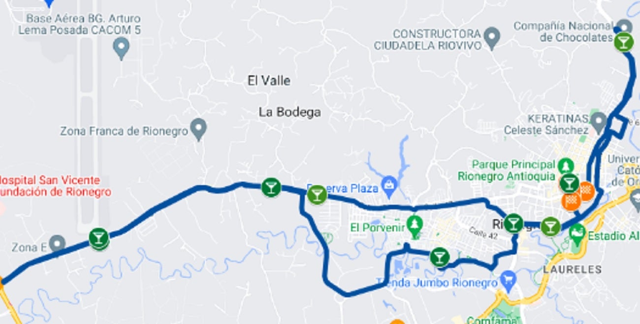 La XX Media Maratón de Rionegro 2024