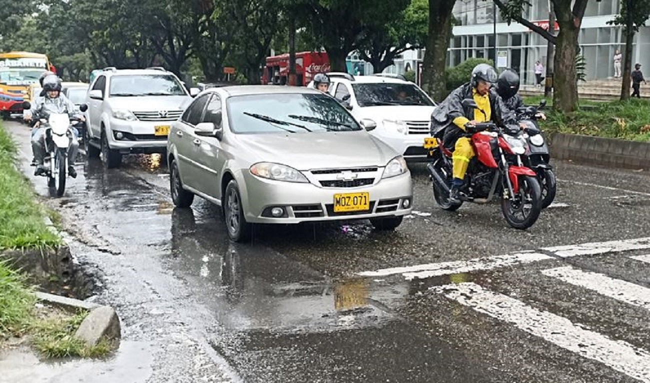 Movilidad en Envigado durante la temporada de lluvias