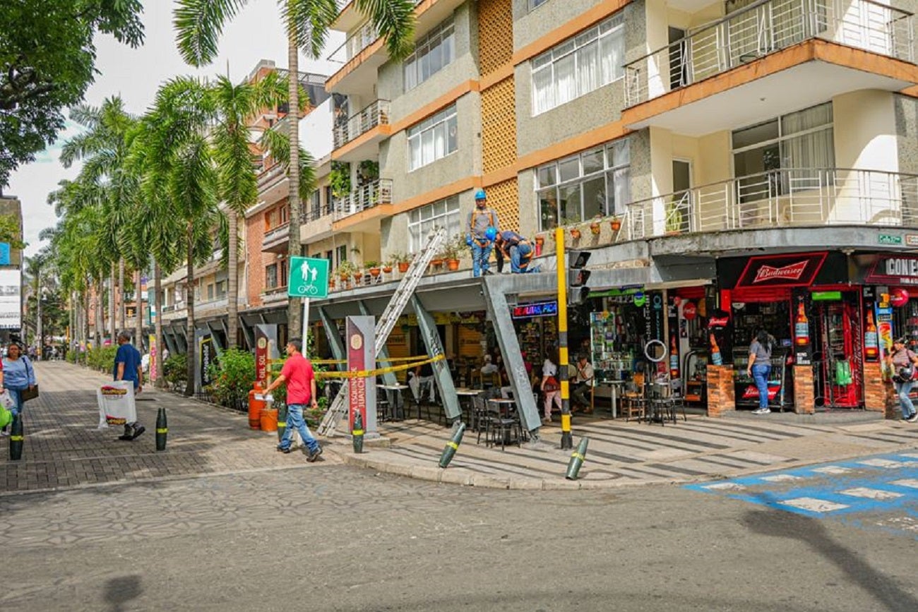 Obras de mantenimiento en parques de Envigado