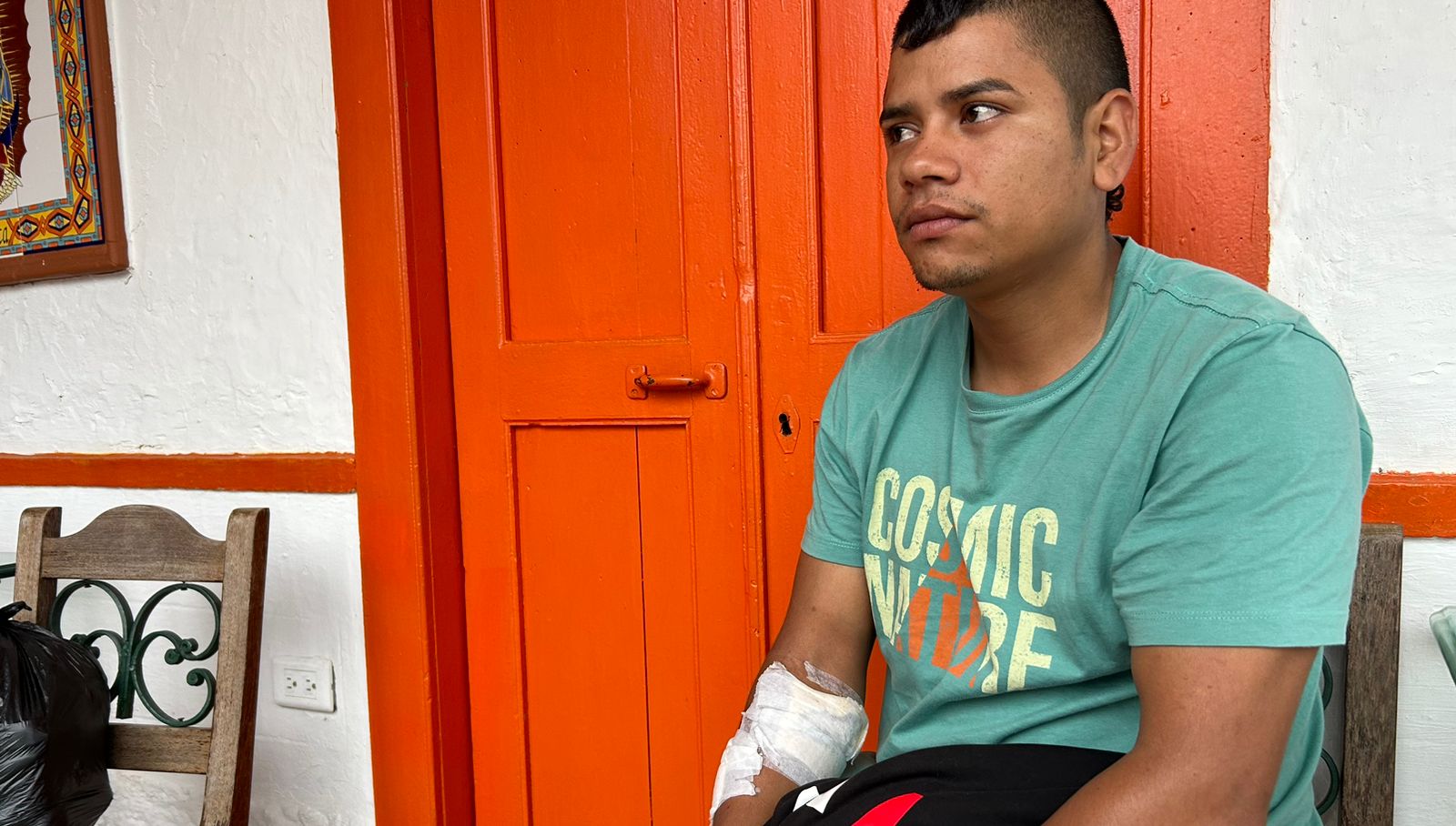 “Siento miedo al dormirme”: Wilfredo, otro afectado que se salvó de milagro en Montebello