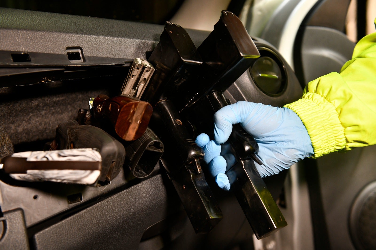 Incautación armas de fuego