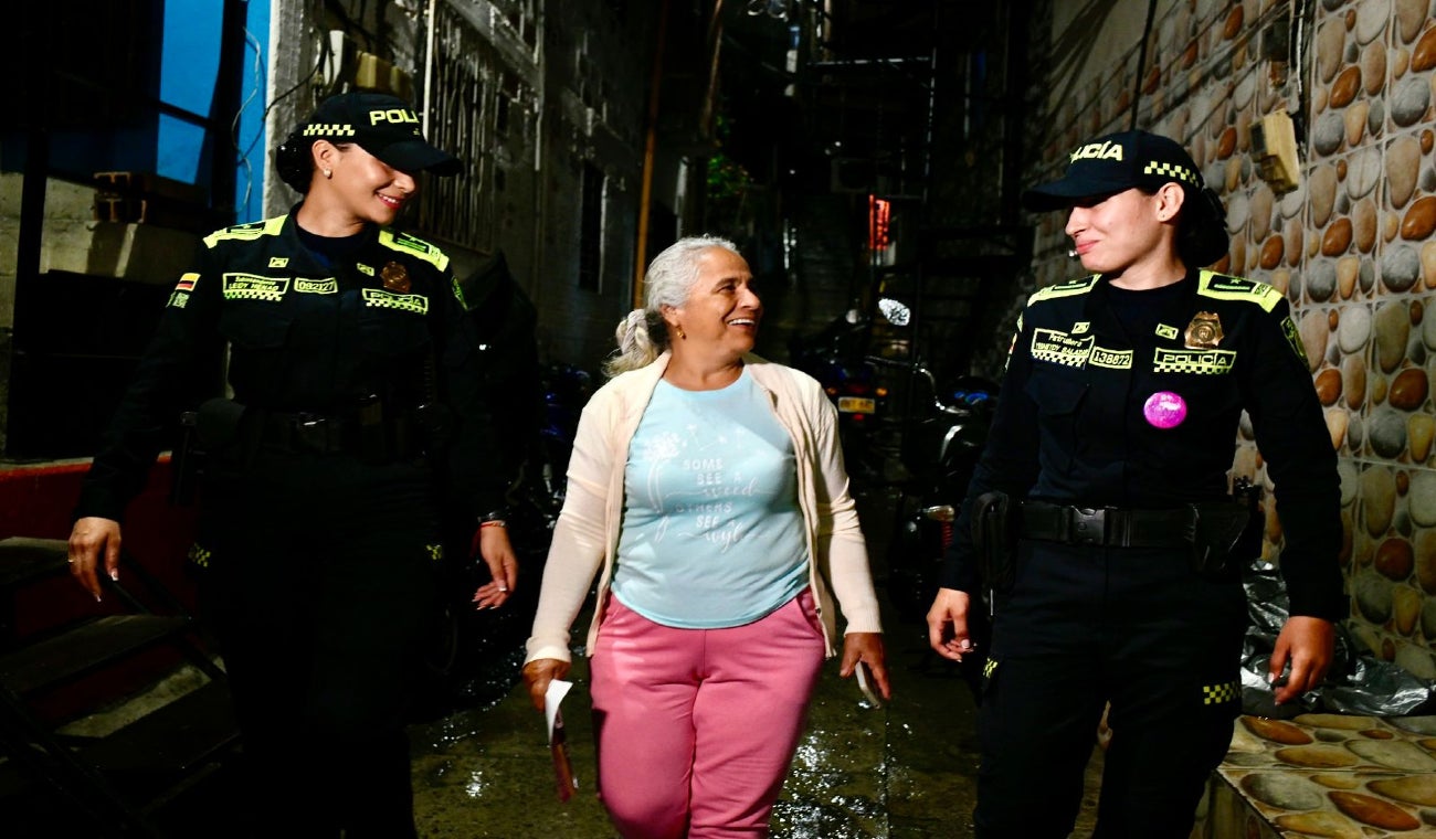 Despliegue autoridades Día de madres