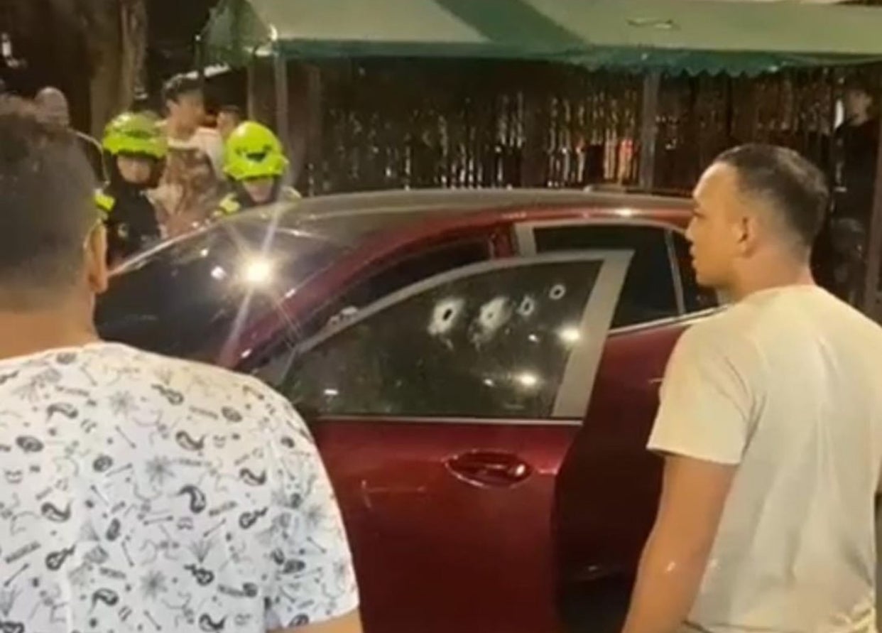 Ataque a bala de fleteros en Medellín