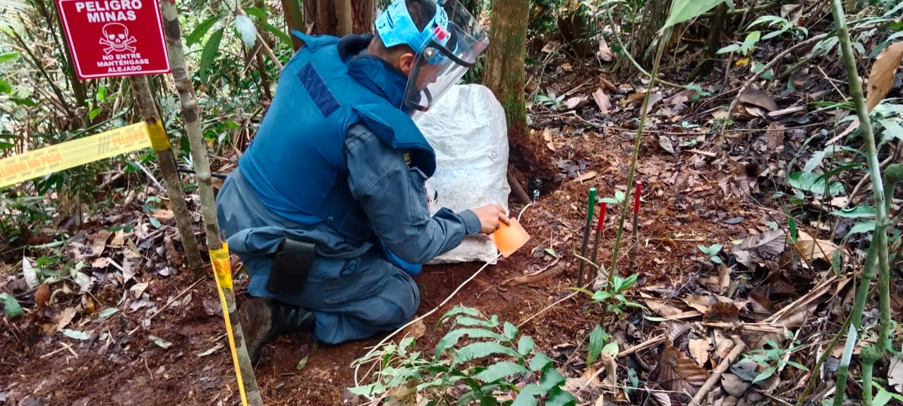 Apartadó recupera el 73% de su territorio libre de minas antipersonal gracias a labor de desminadores