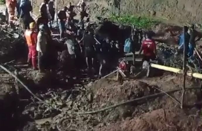 Tragedia en mina de oro