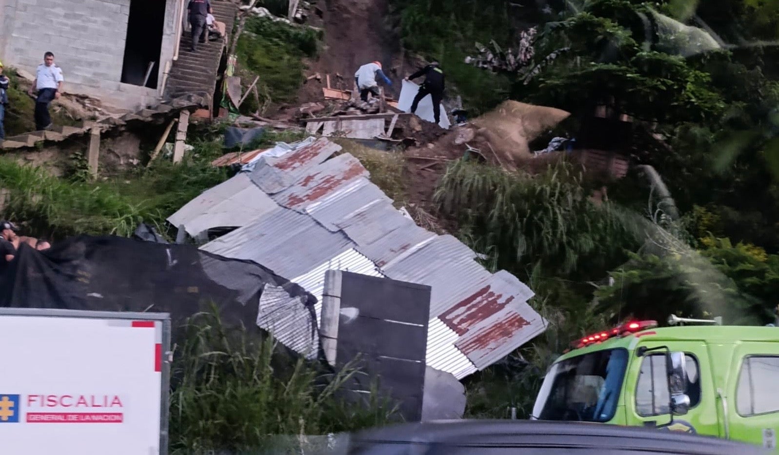 Mujer murió en deslizamiento